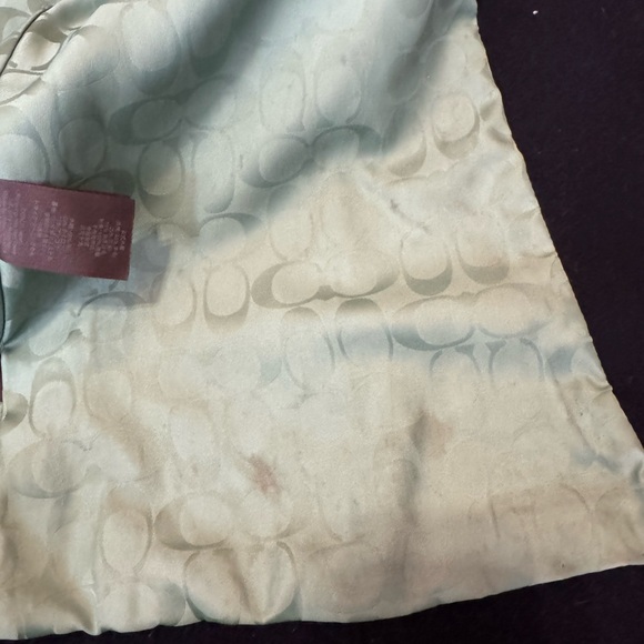 Coach:Black Wool/Angora/Nylon Blend Green Signature Lining Gold button Pea Coat - Picture 13 of 15